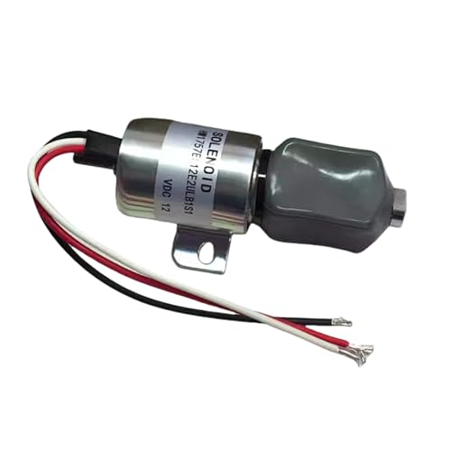 1753ES-12E2ULB1S1 12V Shut off Solenoid Valve Replacement for Woodward 1700-1518