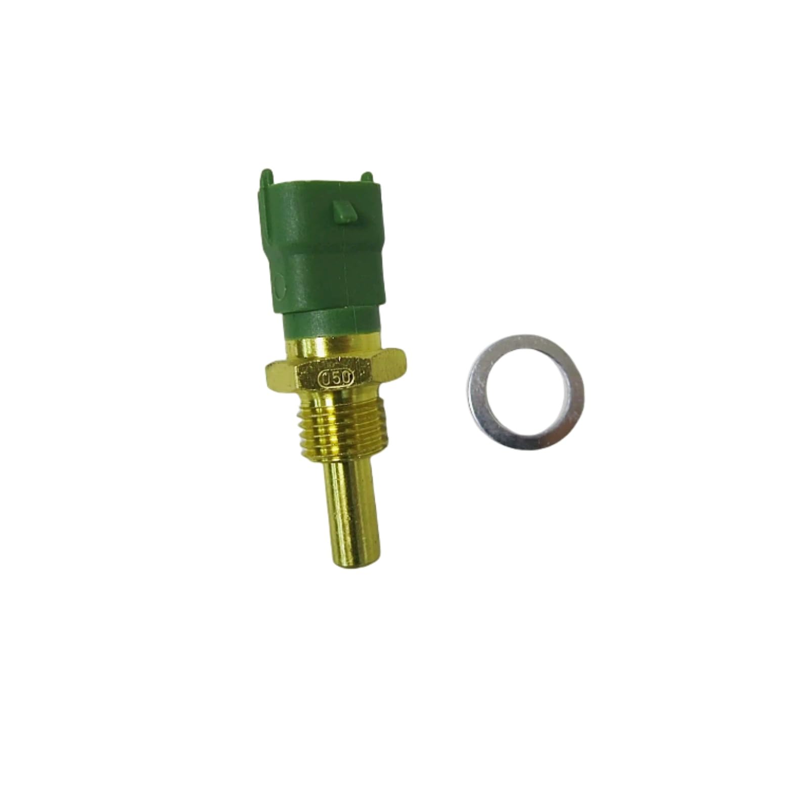 10pcs Coolant Temperature Sensor 4897224 0281002471 Compatible with Cummins Engine ISB QSB 5.9L Compatible with Case Crop Production Equipment 2240 3230 3330 Patriot 2250 Patriot 3240 Patriot