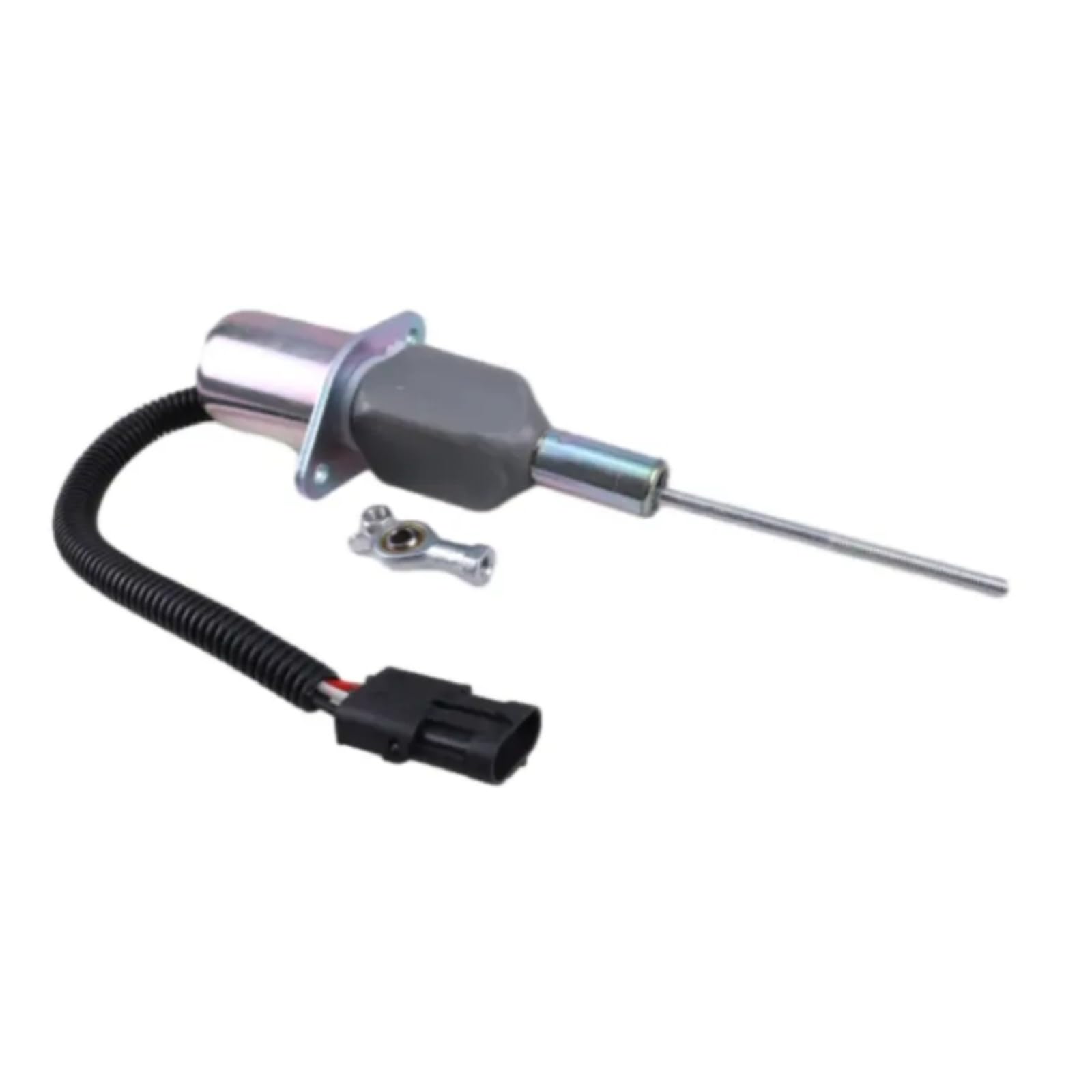 12V Electric Fuel Shut Off Run Solenoid RE53507 Compatible for John Deere 4555 4560 4755 4760 4955 4960 8560 8760 8960 9965 9970 Replacement
