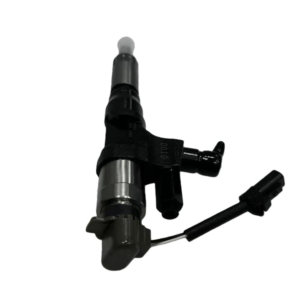 6pcs 095000-6593 0950006593 Fuel Injector Fits for Denso Hino J08E 7.7d Engine 500 Series Kobelco SK200-8 SK210-8 SK250-8 SK330-8 SK350-8 Excavator