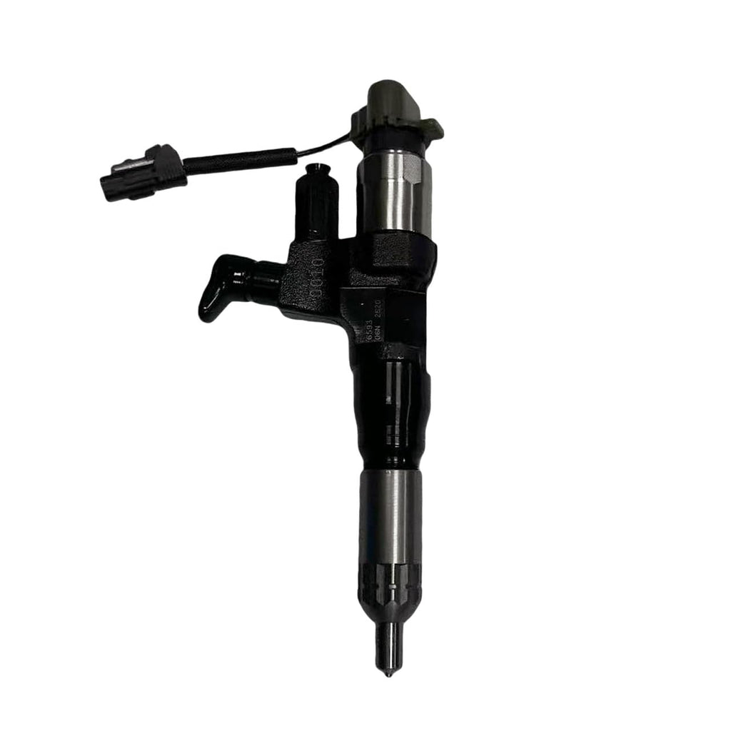 0950006593 095000-6593 Fuel Injector Fits for Denso Hino J08E 7.7d Engine 500 Series Kobelco SK200-8 SK210-8 SK250-8 SK330-8 SK350-8 Excavator, Replace 095000-6592 095000-6591 23670-E0010 VH23670E0010