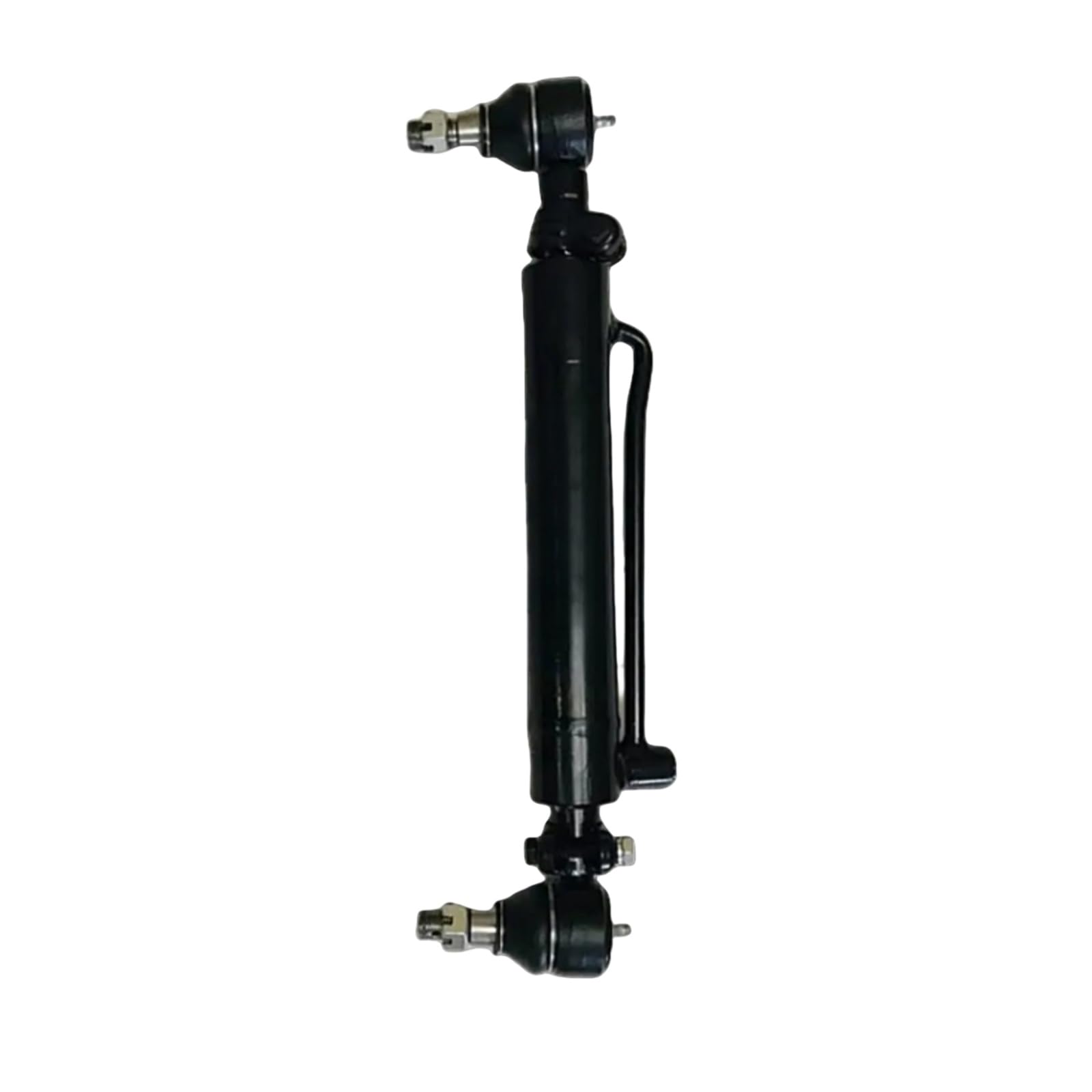 2pcs D128454 D84800 234447A1 Power Steering Cylinder with Castle Nuts Fits for Case Backhoe Loaders 480B 480C 480D 480E 480F 480LL 580C 580D 580SD 580SE 584D 584E 585D 585E 586D 586E Replace parts
