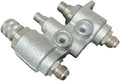 Sgaorcpas 6678076 7246783 47396759 Hydraulic Coupler Assembly Block 4BD4FH 48mm for Skid Steer Loader S175 S205 S250 T250 CASE Loader TR340 SV185 Loader L225 L221