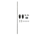 48100225 Height Control Valve Linkage Kit Adjustable Linkage 13-1/2 To 19-1/2 Fits for Haldex Fits for Meritor Replace parts