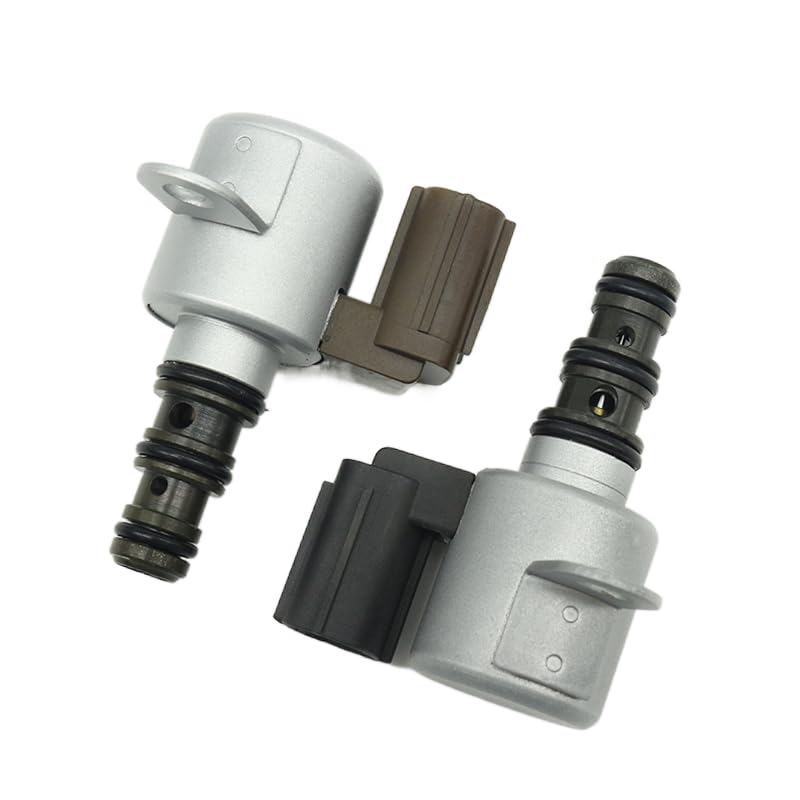 2PCS Automatic Transmission Shift Solenoid Valve 28400-P6H-013 Fits for Acura TL MDX CL for Prelude Pilot Civic Accord 2.3 3.0 3.5 1998-2007 Replace parts