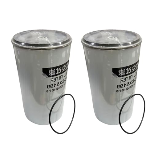2PCS Fuel Filter 400508-00119 40050800119 Suitable for Doosan DX210-7 DX300LC-7 DX350LC-7 Excavator DL280-7 DL320-7 DL380-7 Wheel Loader