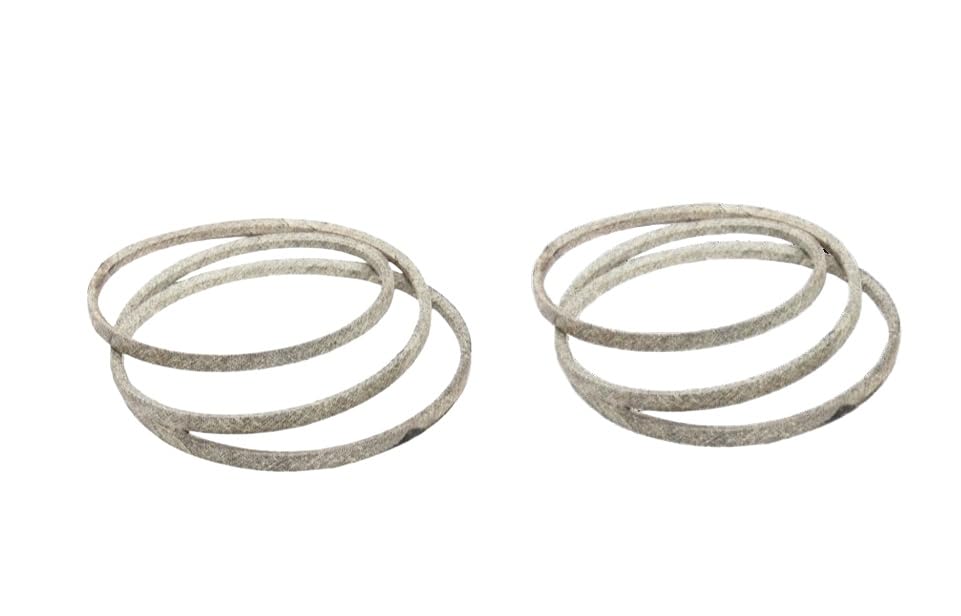 2PCS Deck Belt 75404060 75404060B 754-04060 754-04060B Fits for Cadet  for Troy Grass Trimmer for Lawn Mower