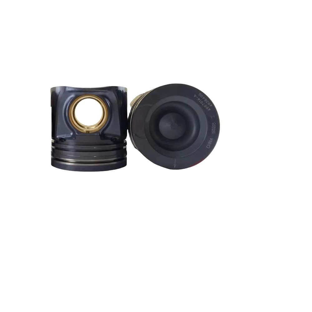 2PCS 8.9L 6LTAA ISB6.7 Piston with pin For CUMMINS Construction machinery Diesel Engine