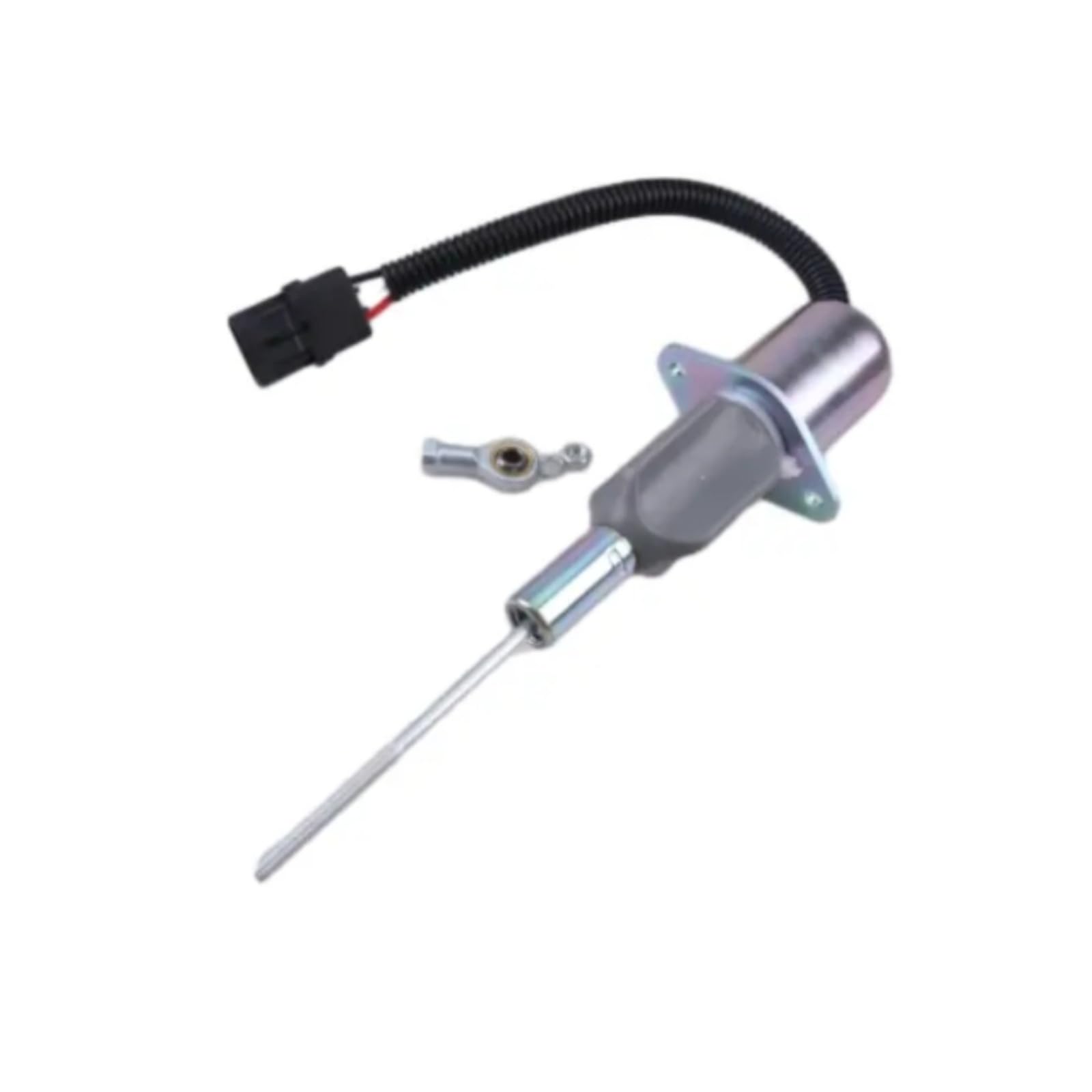 12V Electric Fuel Shut Off Run Solenoid RE53507 Compatible for John Deere 4555 4560 4755 4760 4955 4960 8560 8760 8960 9965 9970 Replacement