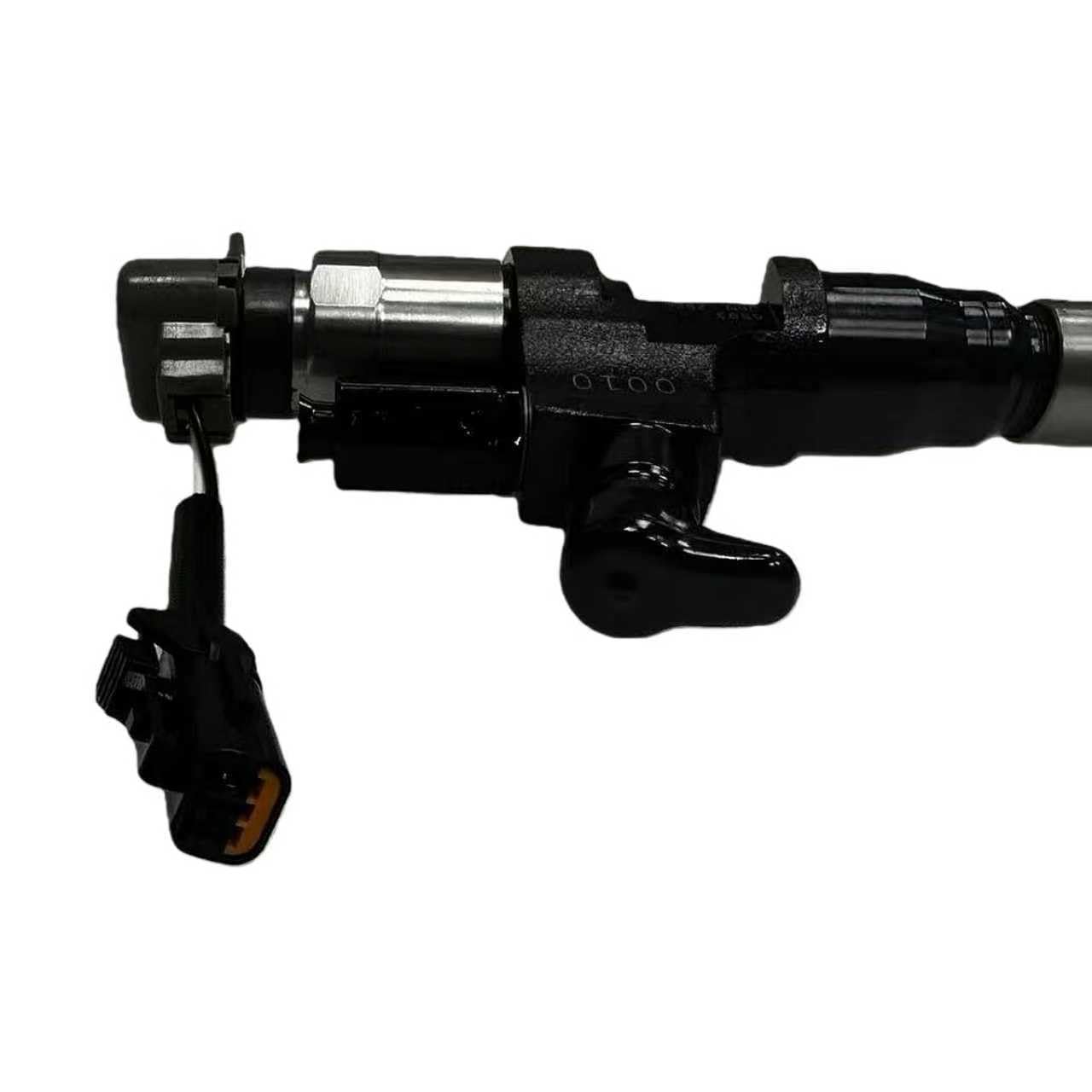 6pcs 095000-6593 0950006593 Fuel Injector Fits for Denso Hino J08E 7.7d Engine 500 Series Kobelco SK200-8 SK210-8 SK250-8 SK330-8 SK350-8 Excavator