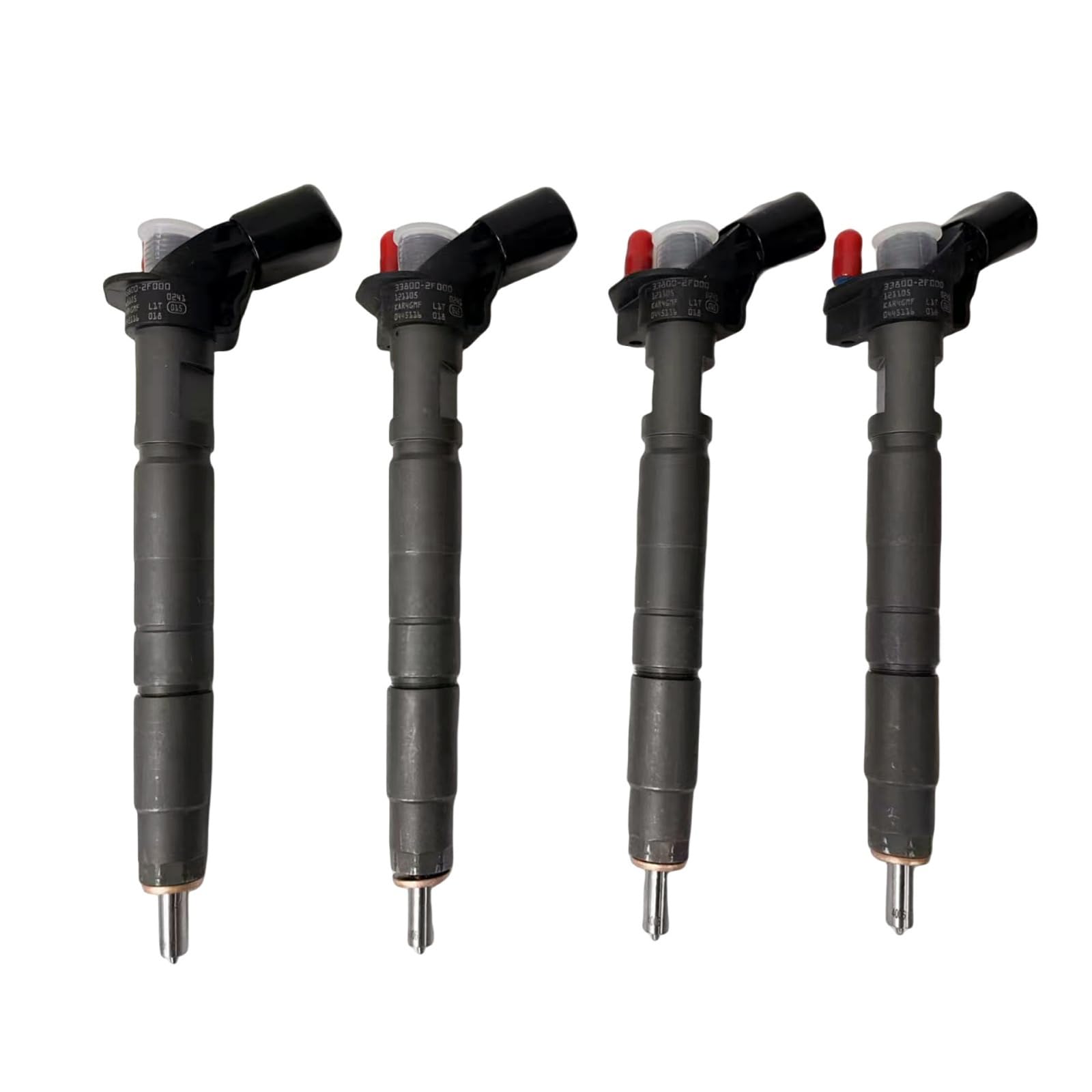 4pcs Fuel Injector 33800-2F000 0445116018 Compatible with Hyundai Kia Santafe Tucson Sorento Sedona Sportage