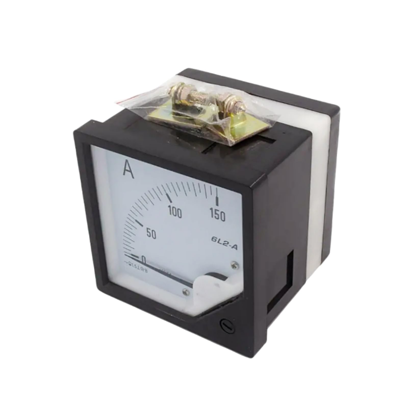 6L2-A 6L2A 150A Analog Panel Meter AMP Current Ammeter Gauge Pointer Ammeter 80*80mm Replace parts