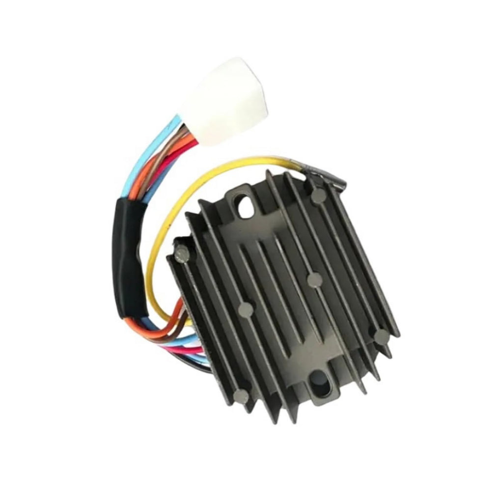 12V 280W Regulator Rectifier YM119640-77710 YM119653-77710 Compatible for Komatsu Yanmar Engine 3TNE74 3D74E 3D68E 3D72 Excavator PC05-6 PC10-6 PC15-1 PC28UU-1 Replacement