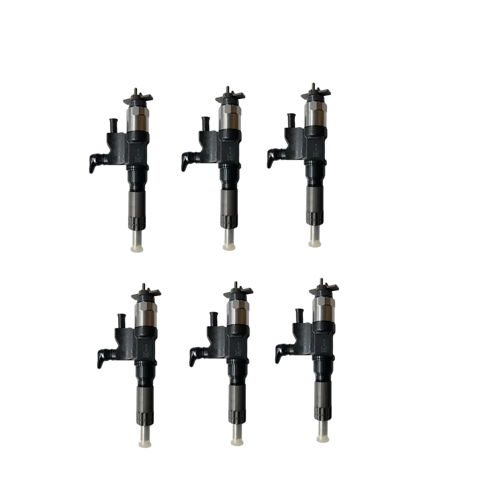 6PCS Fuel injector 095000-5511 0950005511 Fits for Isuzu 6WF1 6WG1 6UZ1 Engine