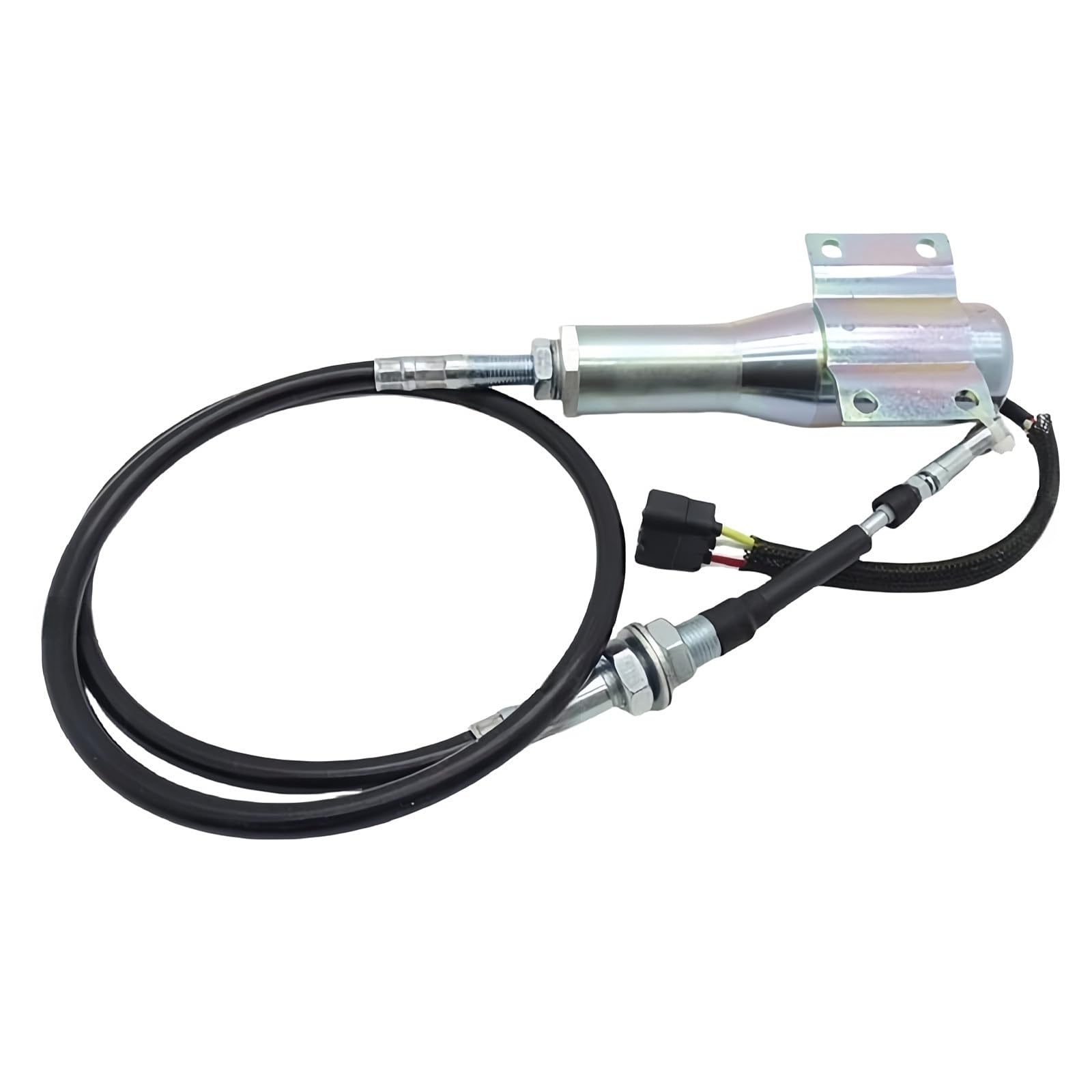 VOE11110030 11110030P03 A-4646-24 SA-4744-24 24V Fuel Shutoff Solenoid Valve Fits for Volvo Wheel Loader L120C L90C L70C L150C L180C L330C L220D L70D