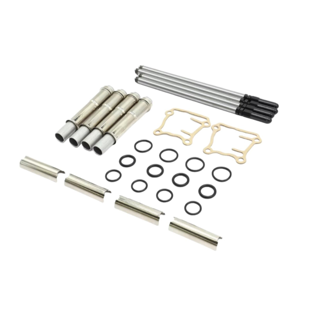 93-5095 Adjustable Push Rod Conversion Kit with Cover Fits for Harley Twin Cam 1999-2017 Replace parts