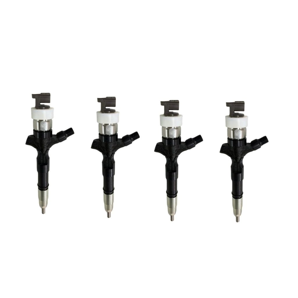 4pcs Diesel Fuel Injectors 23670-30050 23670 39095, 23670 39096 Appropriate Fits for Hiace 1kd 2kd