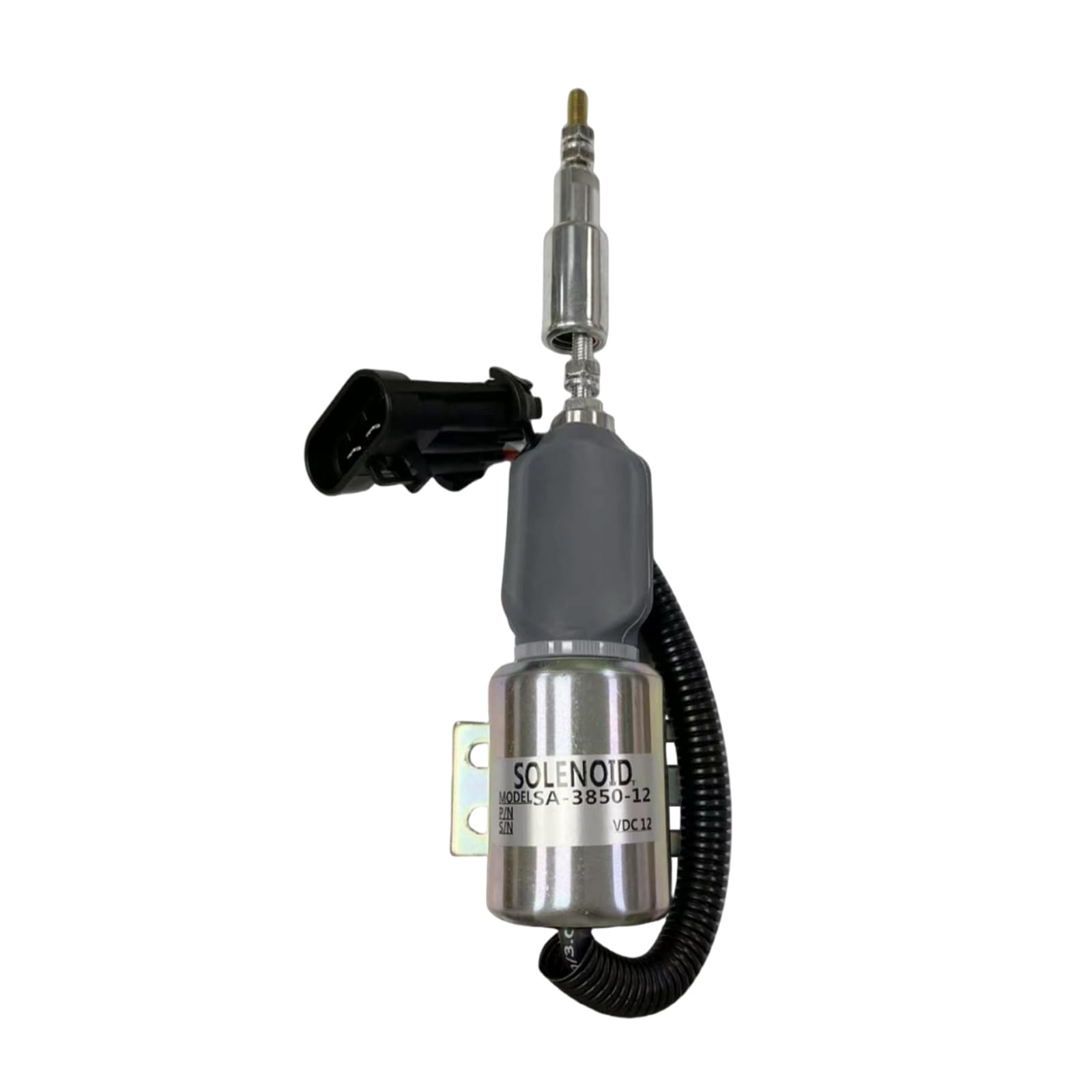 F1HZ-9N392-A SA-3850-12 E9HN-9N392AB Fuel Shutoff Solenoid Fits for New Holland Engine M411 M421 M611 for Haytools 1078 1079 1085 for Ford 7.8L L8000
