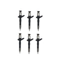 6pcs Fuel Injector 295050-0470 23670-39355 295050-0210 Compatible with Toyota 1KD-FTV EURO 4