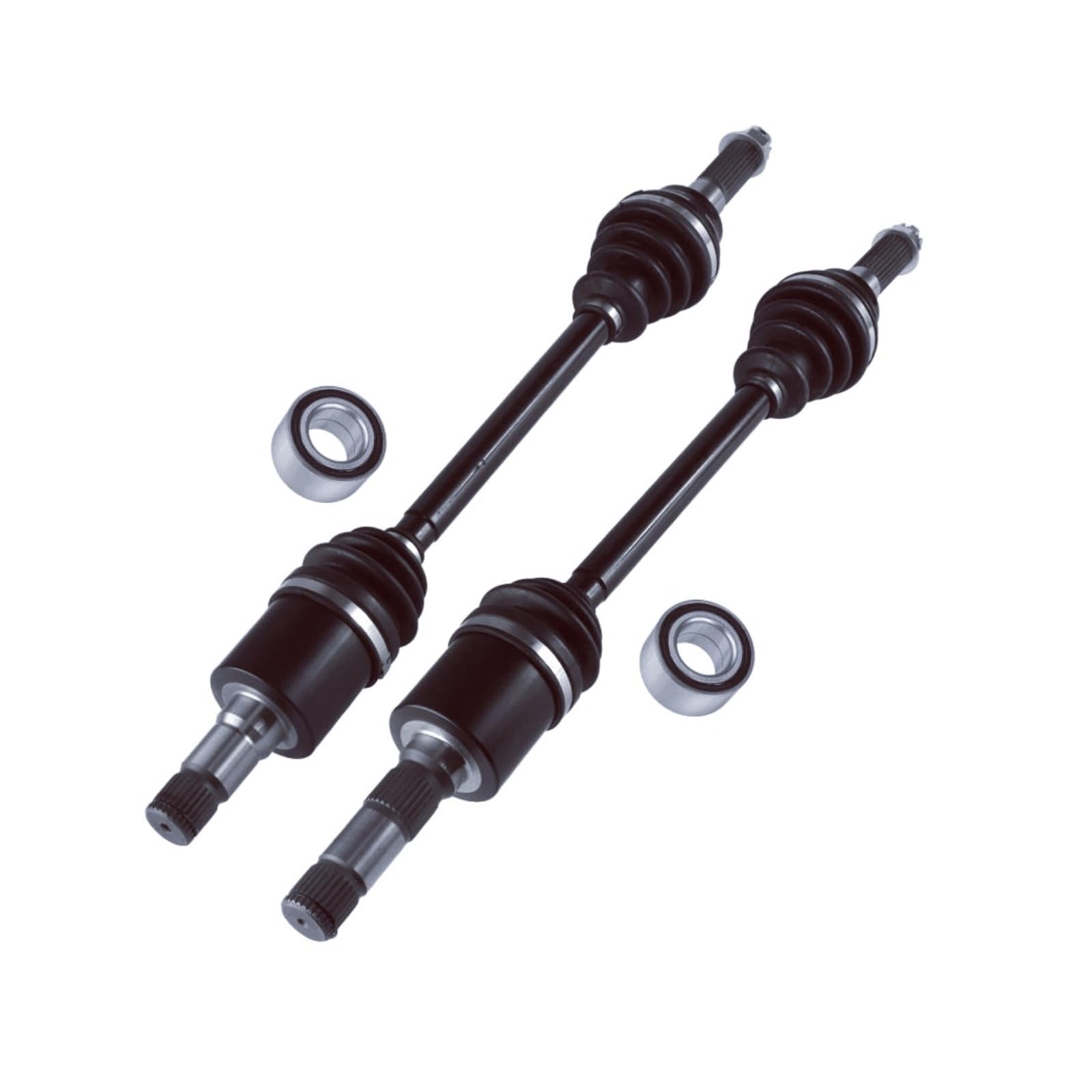2 Group Front & Rear CV Axle with Bearing 1332-576 1332-648 Fits for Polaris Ranger 500 4X4 2X4 2007-2009