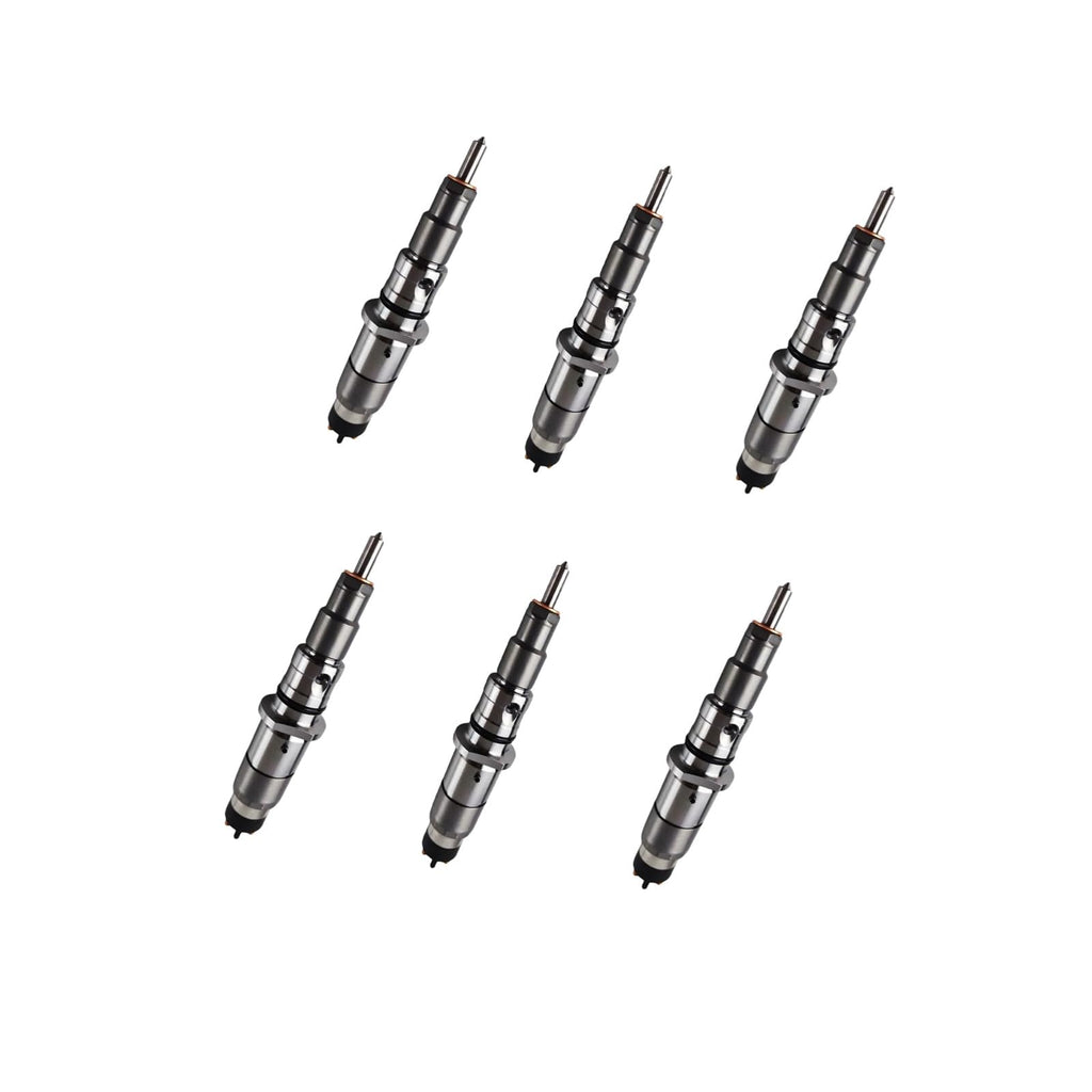 6pcs Diesel Fuel Injector 0445120123 Engine Parts 0 445 120 123 fits for Kamaz Truck Cummins ISBE 4937065
