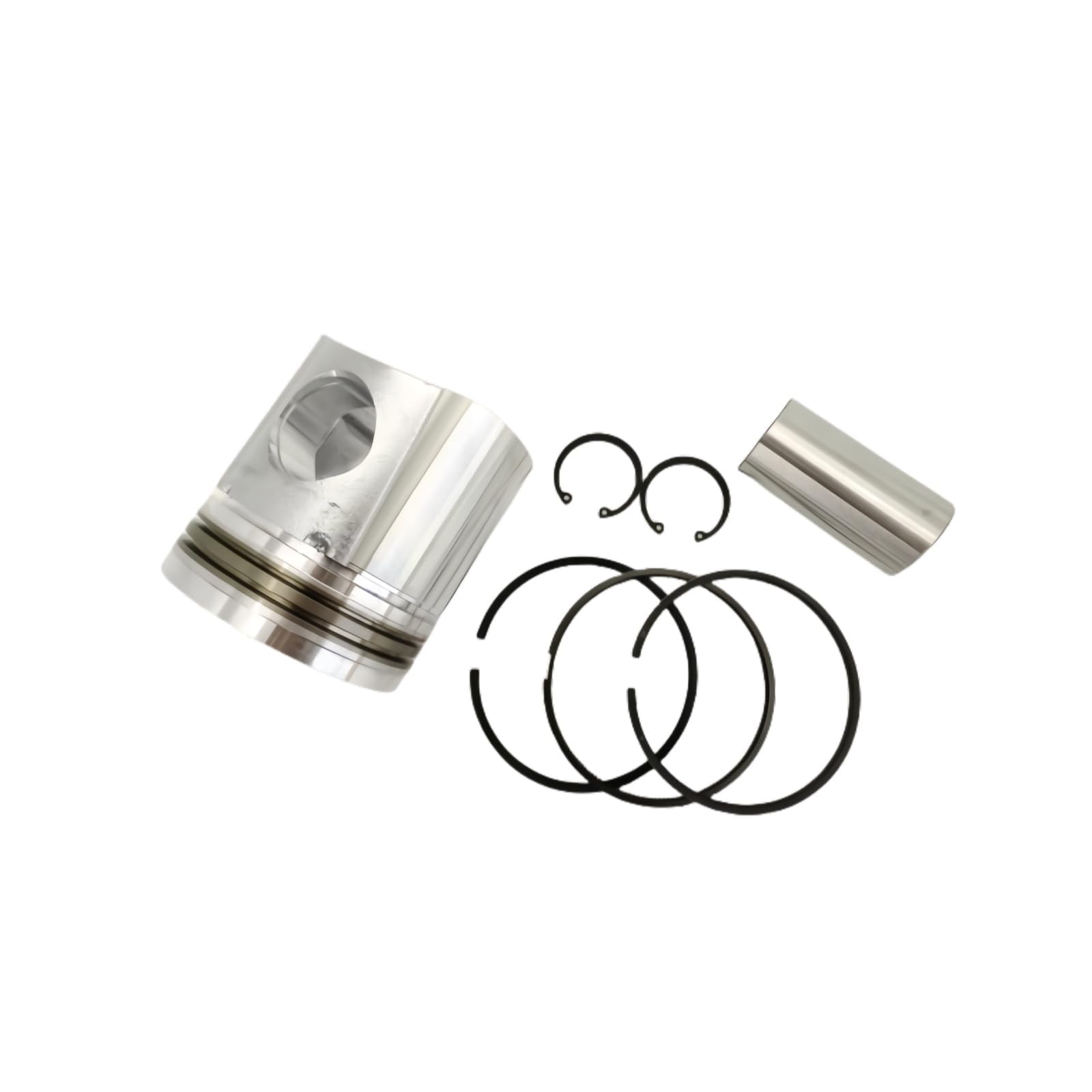 3917707 3802263 Piston kit + Piston Rings Fits for Cummins 6CT Engine Kamaz 6ct8.3 Engine (Pack of 1)