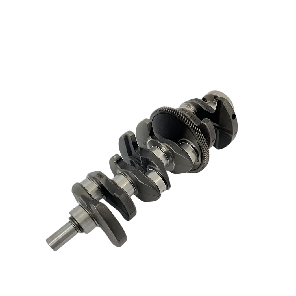Complete Crankshaft With Bearing Set 1G777-23010 1G77723010 Compatible with Kubota Track Loader M6040 M7040 SV75 SSV75PC Engine V3307