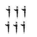 6pcs Fuel Injector 095000-8940 DZ100214 RE543266 Compatible with John Deere 4045T Engine