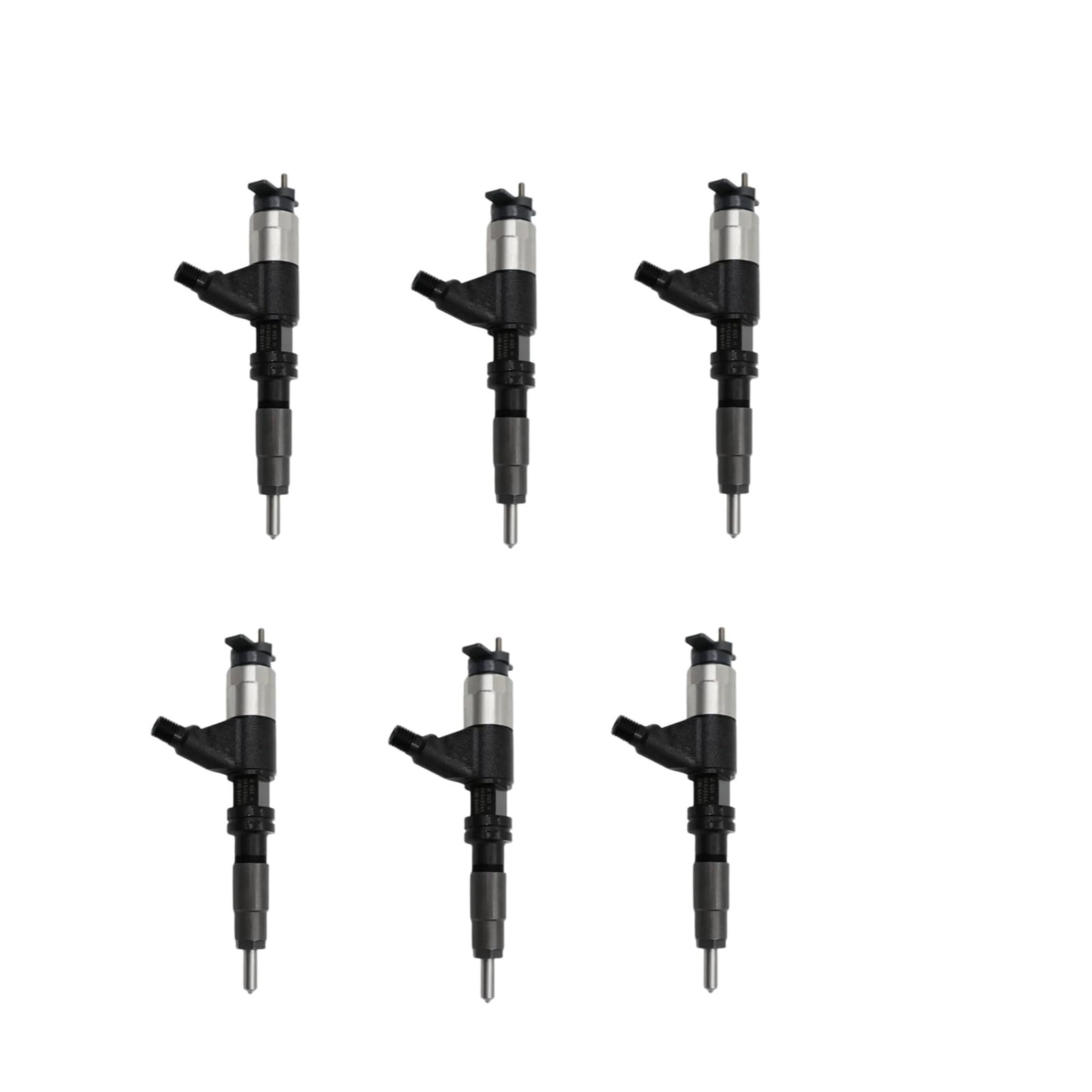 6pcs Fuel Injector 095000-8940 DZ100214 RE543266 Compatible with John Deere 4045T Engine