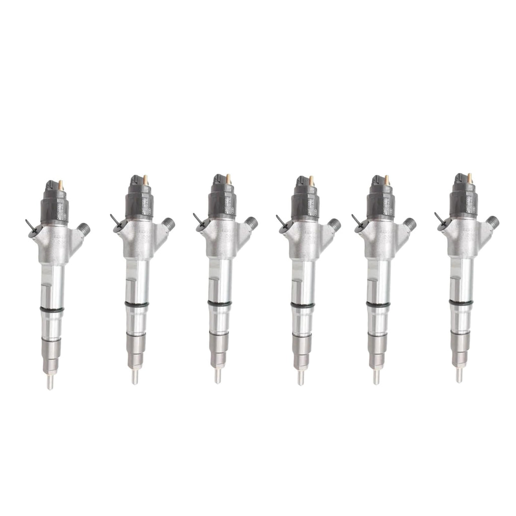 6pcs 0445120081 Common Rail Injector Suitable Compatible With Jinlong Xichai 4DF, 6DF Engine