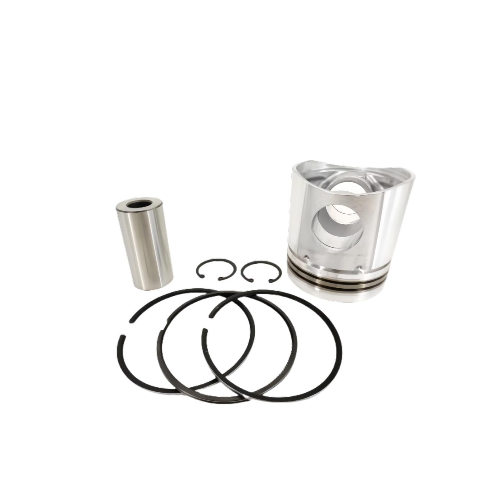 3917707 3802263 Piston kit + Piston Rings Fits for Cummins 6CT Engine Kamaz 6ct8.3 Engine (Pack of 1)