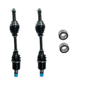 Rear Left & Right CV Joint Axle with Bearing Fits for Polaris RZR 800 EFI 2008-2013