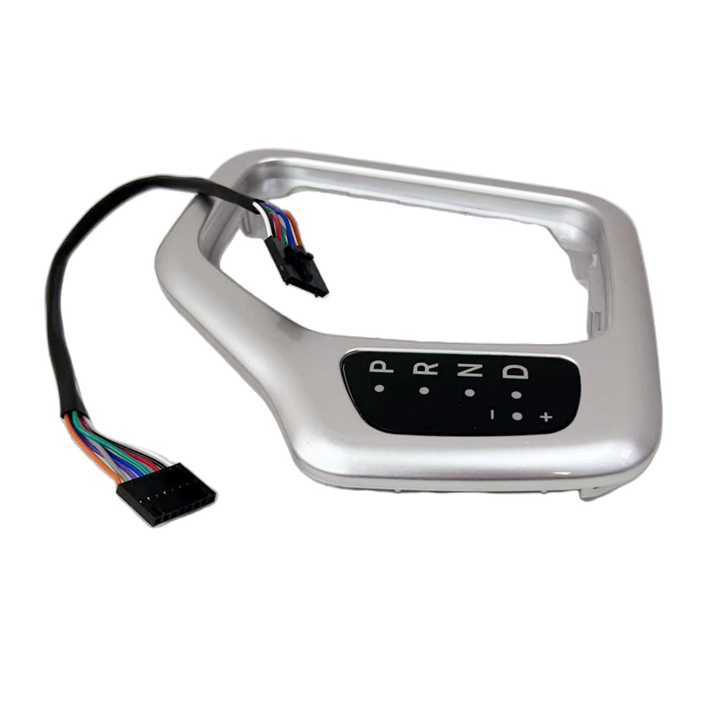 5YD27LS5AA White Transmission Shifter Bezel with Harness Fits for 2014-2018 Jeep Replace parts