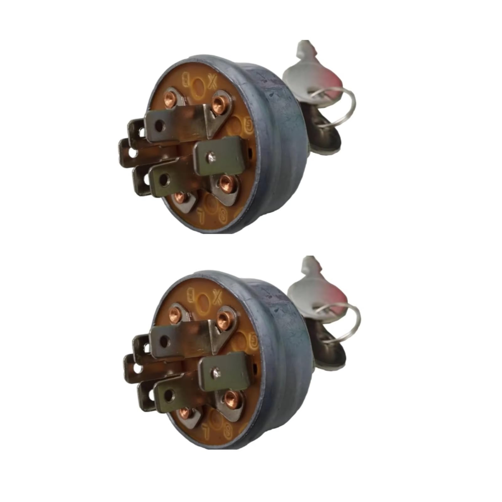 2PCS Ignition Switch 33-396 91846 091846MA Fits for Gravely Tractor 34686-34690 4-wheel and 35713-35716 2-wheel Replace parts