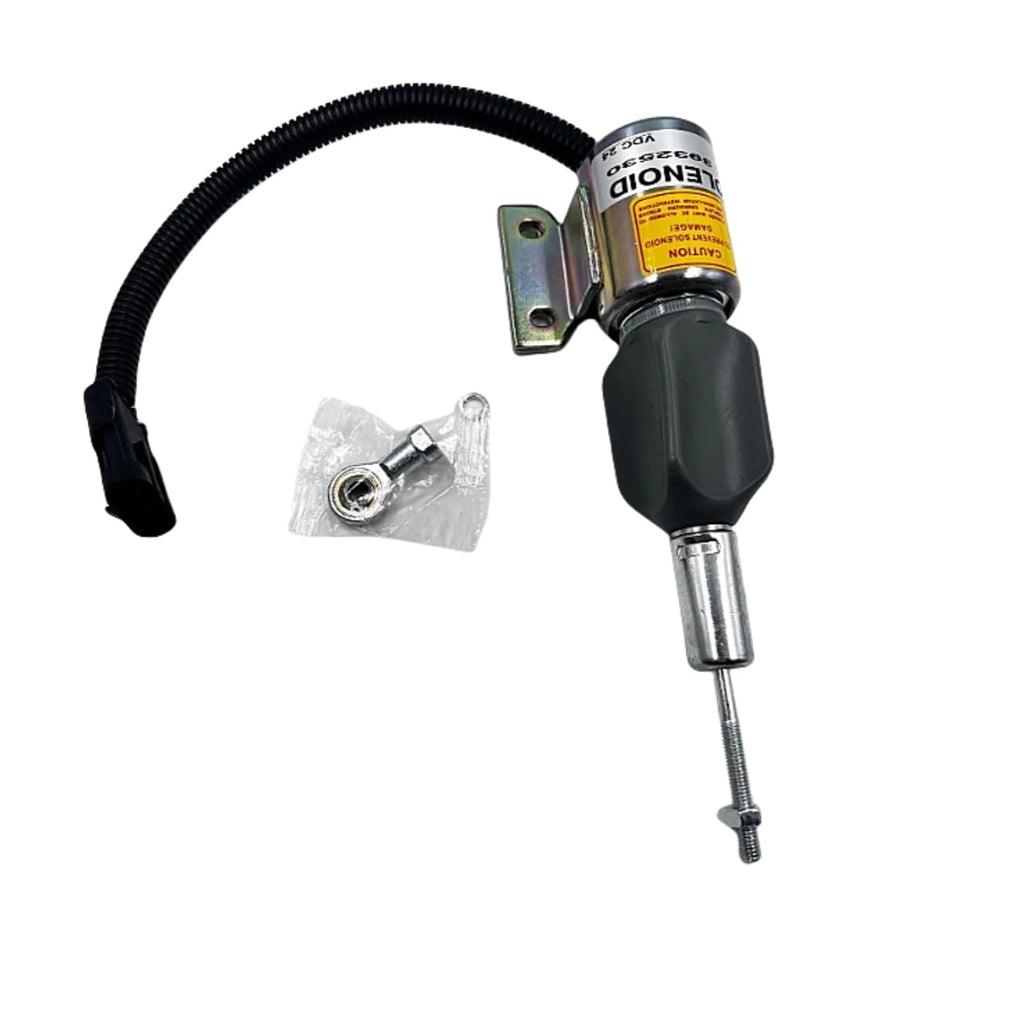 24V shut Off Solenoid 3932529 3932929 SA-4756-12 SA-4891-12 3930658 Compatible with 6BT 4BT Cummins 5.9L