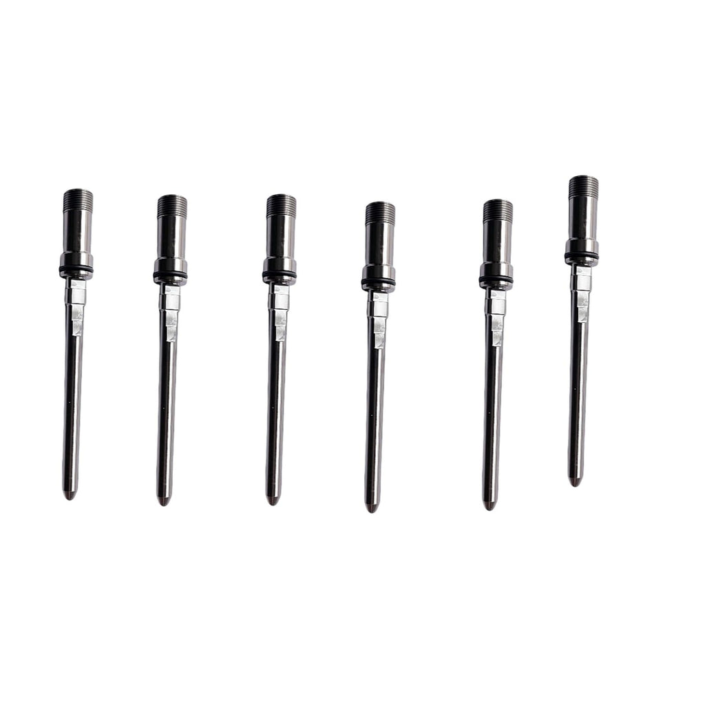 Sgaorcpas 6Pcs 2894829 New Injector Connector Tubes Compatible with Cummins ISX15 QSX15 Diesel Engine