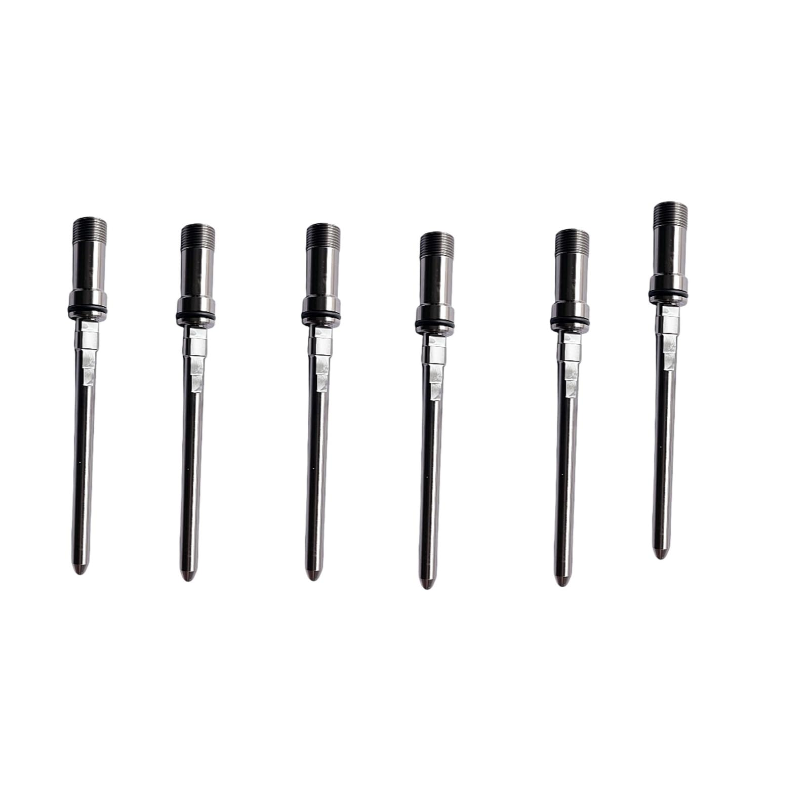 Sgaorcpas 6Pcs 2894829 New Injector Connector Tubes Compatible with Cummins ISX15 QSX15 Diesel Engine