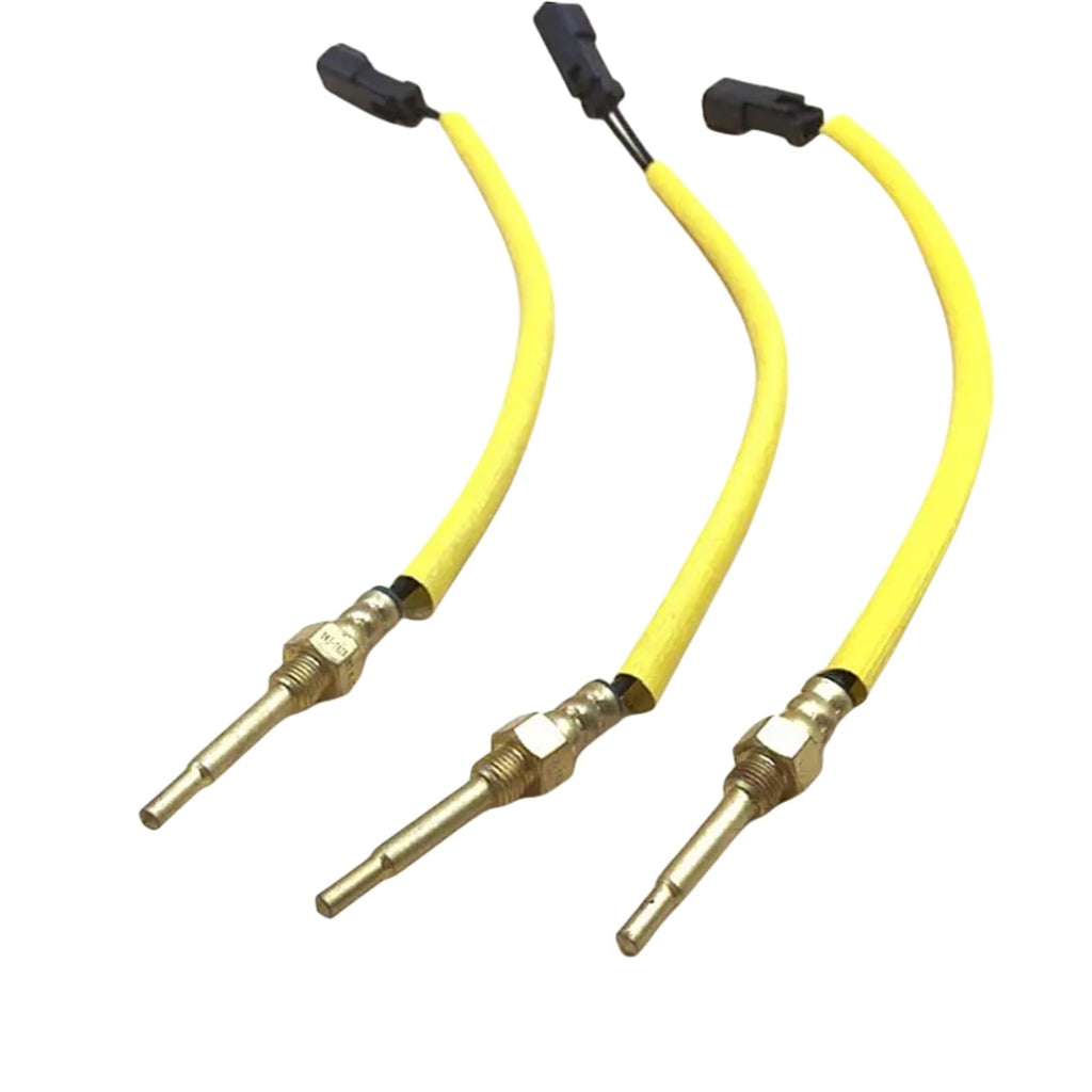 3pcs Temperature Sensor 145-7028 1457028 Compatible with Caterpillar Wheel Loader 938H 950G II 950H 962G II 962H
