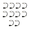 10pcs Crankshaft Position Sensor 94340-72412 94340-72410 94340-72411 XKBH-02247 XKBH-02248 Compatible for R225-7 R215-7 R290LC3H R290LC7H R360LC3H R370LC7 Compatible for Mitsubishi Engine