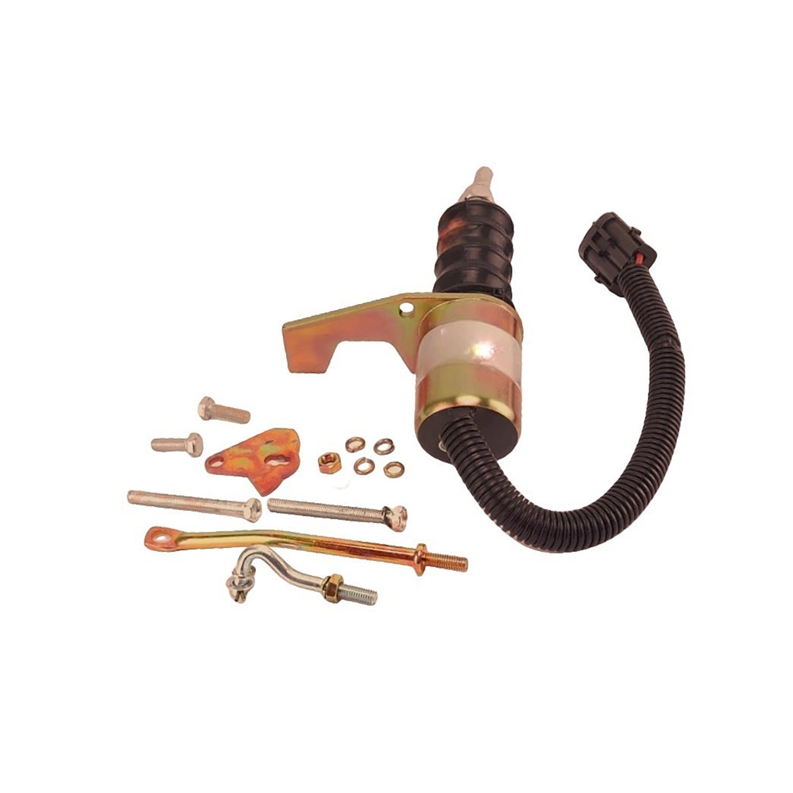 12V Fuel Shutoff Stop Solenoid Valve 9100-981B Fits For Deutz