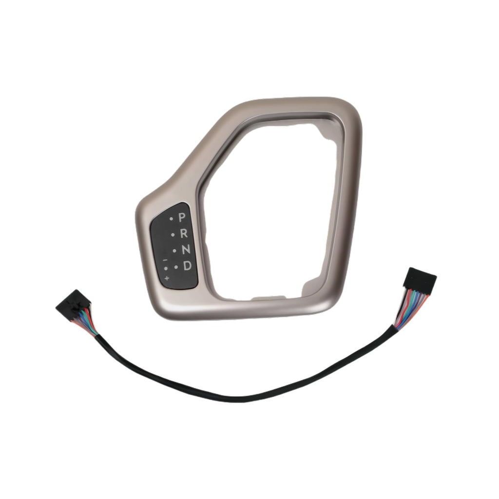 5YD27LS5AA Gold Transmission Shifter Bezel with Harness Fits for 2014-2018 Jeep Replace parts