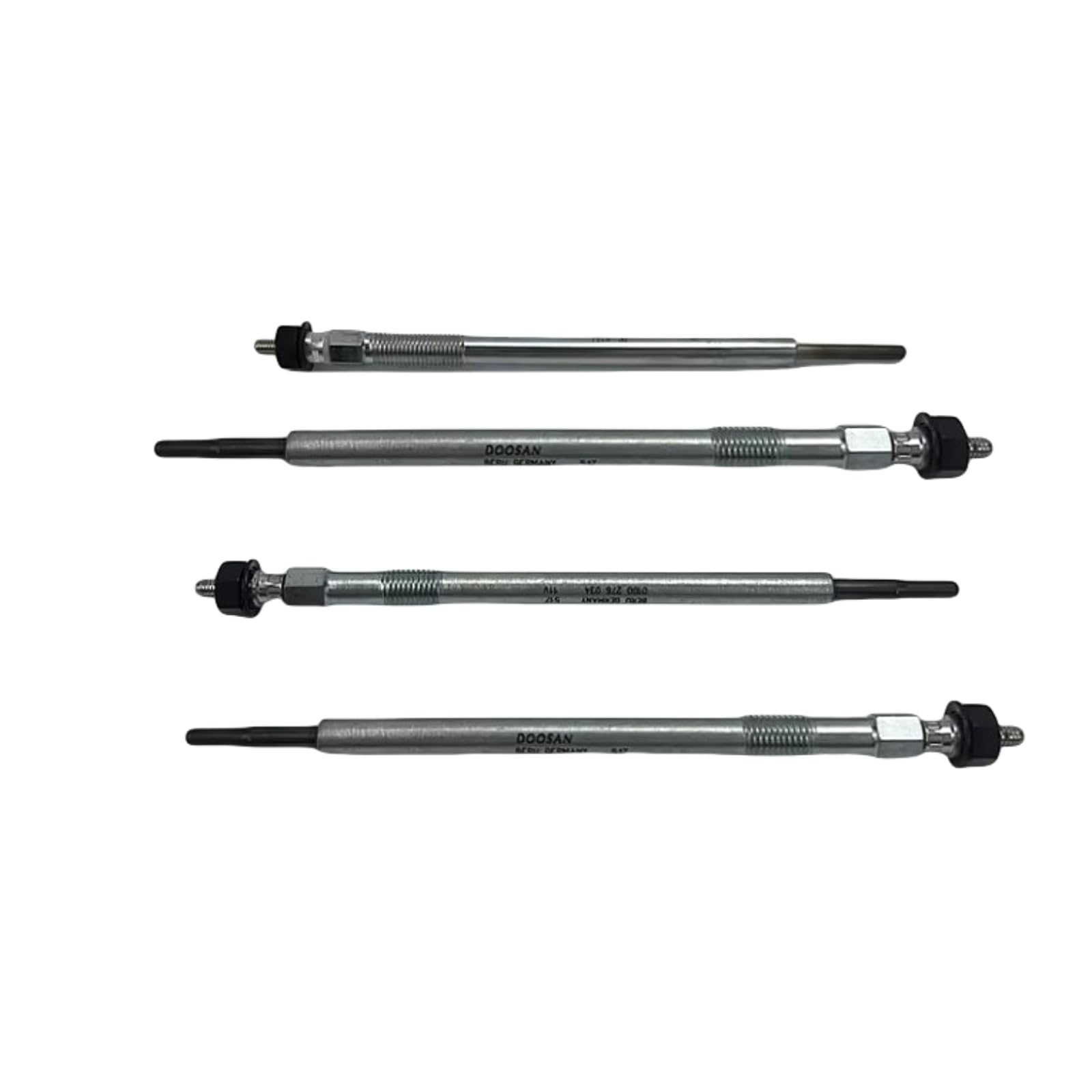 4Pcs New 7030400 300622-00028 30062200028 Glow Plug Replacement for Doosan D24 Engine