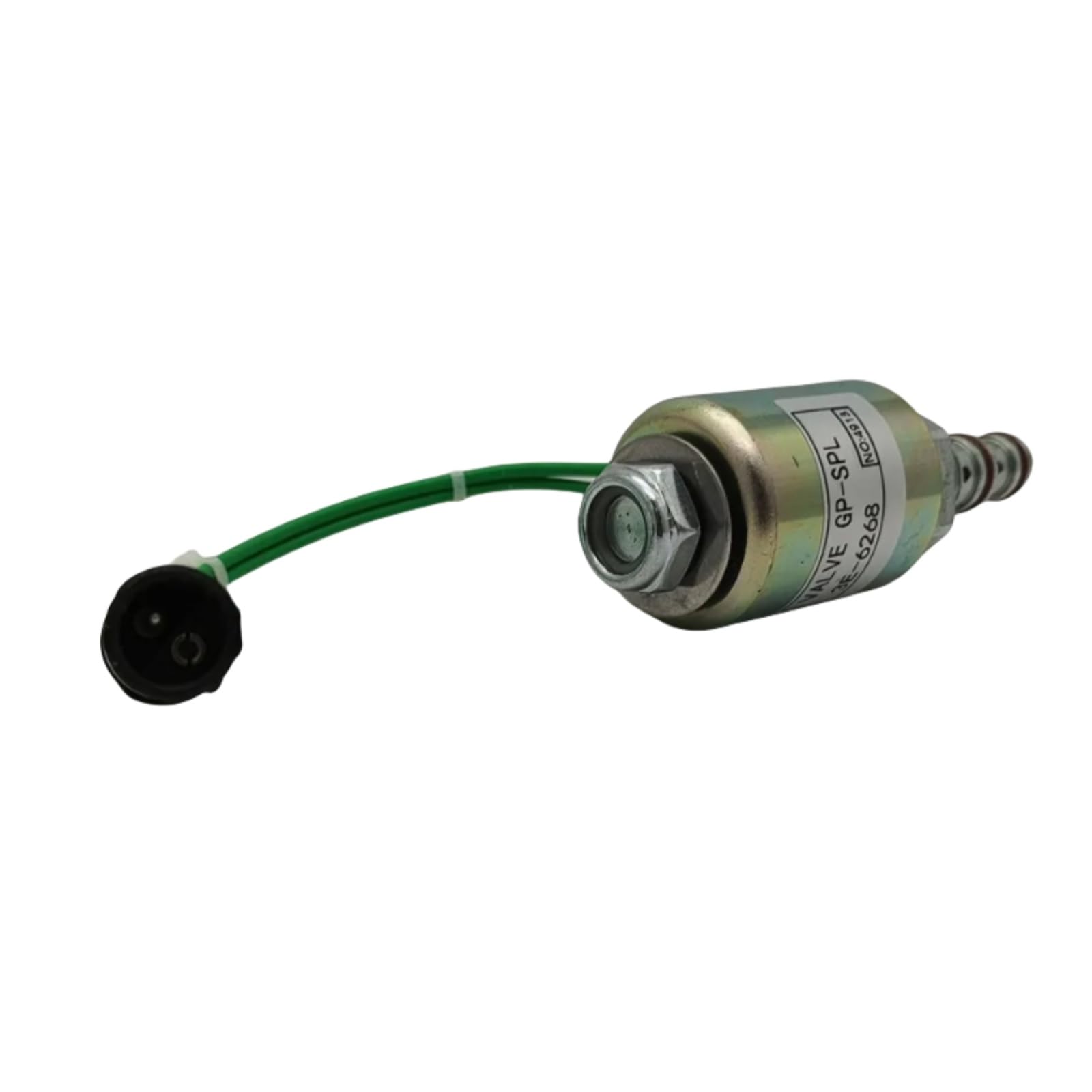 12V Solenoid Valve 3E-6268 3E6268 Compatible with Cat Backhoe Loader 446 446B Engine 3114