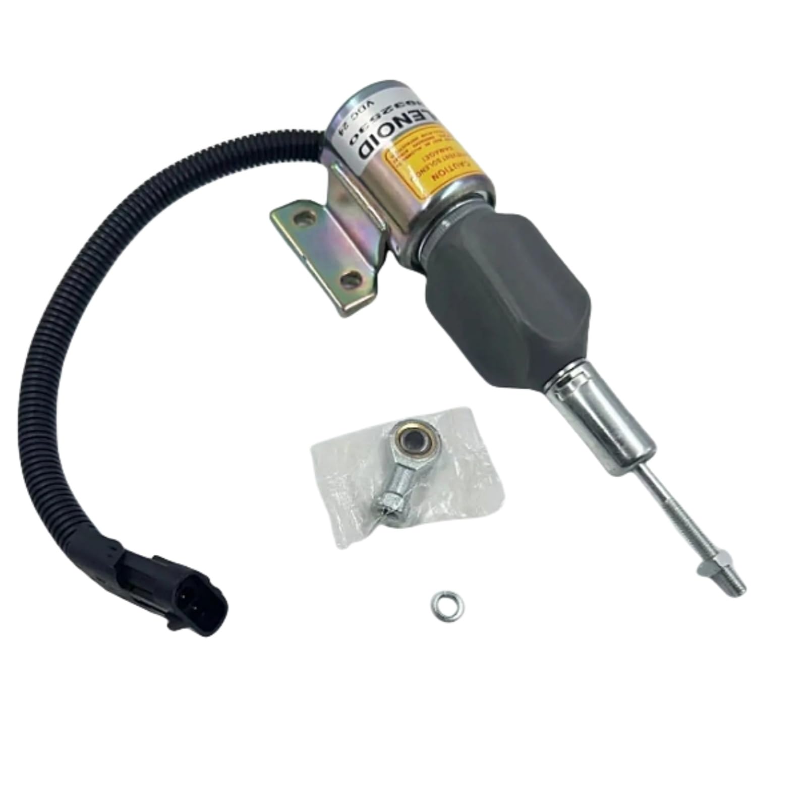 24V shut Off Solenoid 3932529 3932929 SA-4756-12 SA-4891-12 3930658 Compatible with 6BT 4BT Cummins 5.9L