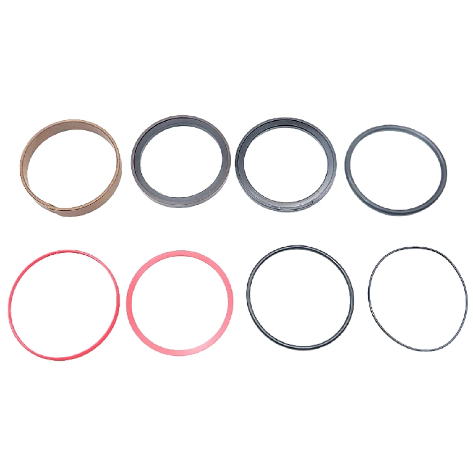 Hydraulic Cylinder Bore Seal Kit AHC22108 Compatible for John Deere Engine 4045 6068 6090 Loader 310E 310K 310SE 310SL 315SL 410L Replacement