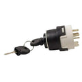 701/80184 701-80184 Ignition Switch with 2 Keys 10 Pins 50988 85804674 Compatible with JCB Excavator Parts and NH Case JCB200 JCB220