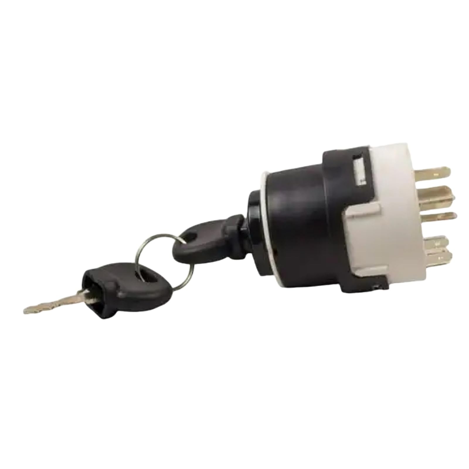 701/80184 701-80184 Ignition Switch with 2 Keys 10 Pins 50988 85804674 Compatible with JCB Excavator Parts and NH Case JCB200 JCB220