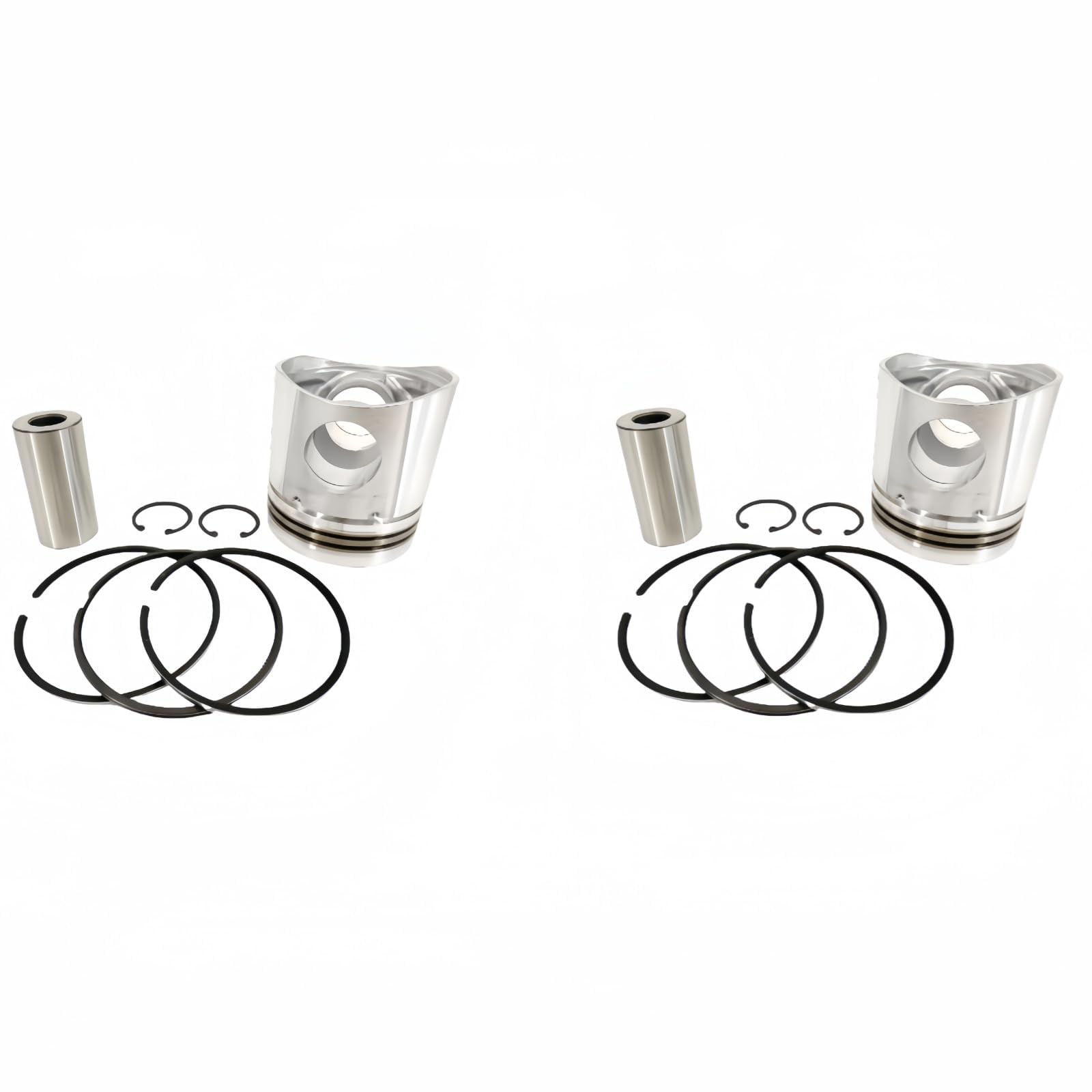 STD Piston Kits & Rings Set 72mm 121450-22020 12145022020 Fit for Yanmar 3T72 Engine (Pack of 2)