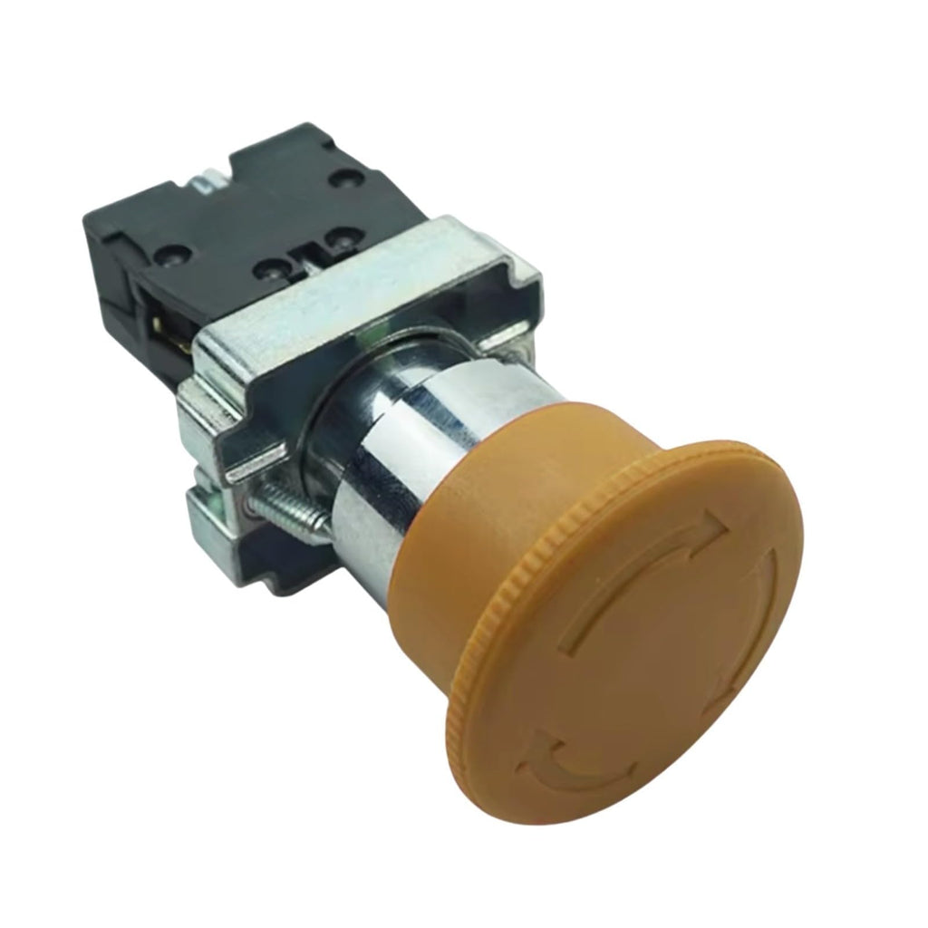 22mm Emergency Stop Button Switch ZB2-BS542 Fits for Excavator Replace parts