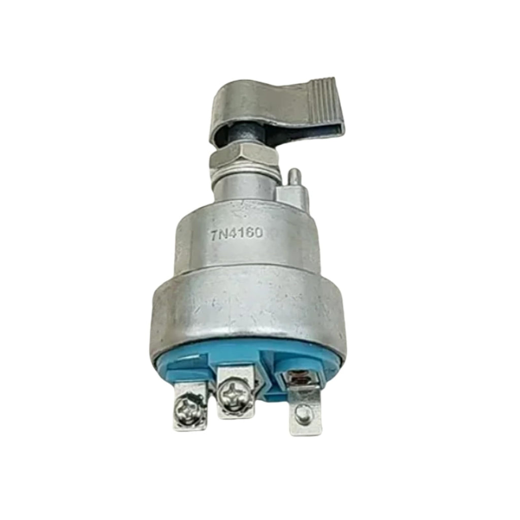 7N-4160 7N4160 Ignition Switch 3-Pins with 2 Keys Fits for Caterpillar CAT Excavator E320B E320C 518 528 530B 615 621 631D 641B 657B